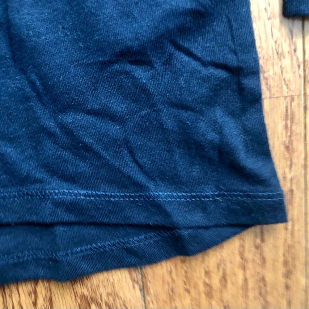 Abercrombie & Fitch Black Long-Sleeve Tee Frenchie Dog Graphic Girl’s Size XL - Picture 5 of 9